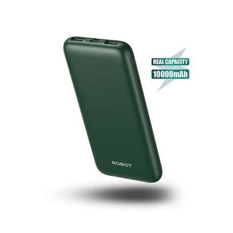 power bank robot rt green mdp   electronic superstore