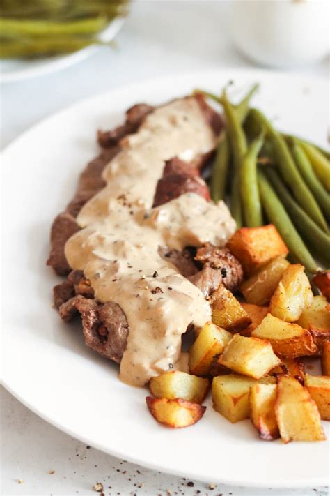 Peppercorn Sauce With Creme Fraiche - My Morning Mocha