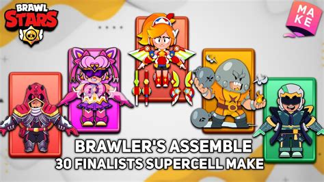 Brawler S Assemble Finalists Supercell Make Brawl Stars Youtube