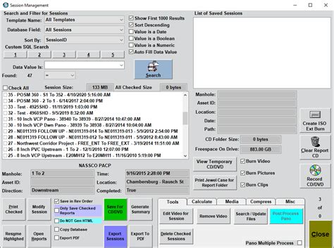 Session Management – POSM Quick Start Guide