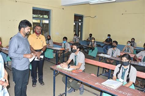 Sslc Exam Begins Under Covid Cloud Star Of Mysore