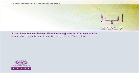 en América Latina y el Caribe LaRepublica co El presente informe La Inversión Extranjera