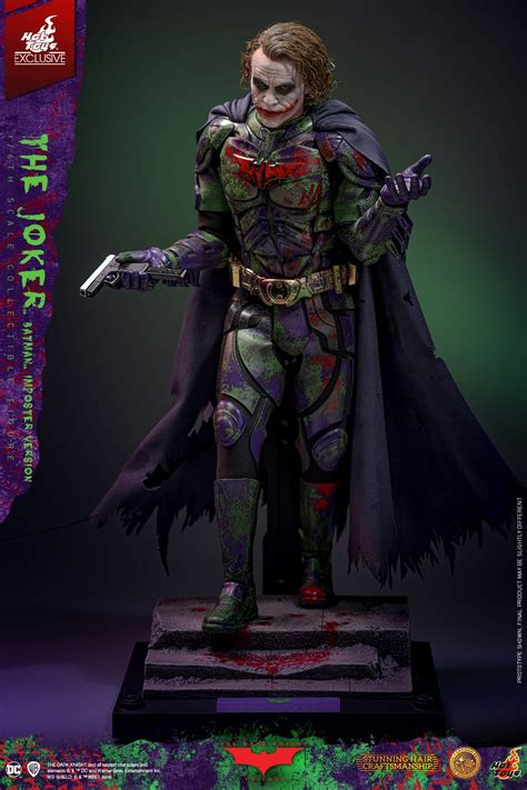Heath Ledgers Joker Becomes Batman With New Hot Toys Figure