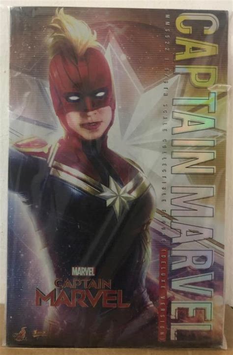 全新未開 Hottoys Hot Toys MMS 522 Captain Marvel Deluxe Version 驚奇隊長 豪華版 興趣及遊戲 玩具 遊戲類 on