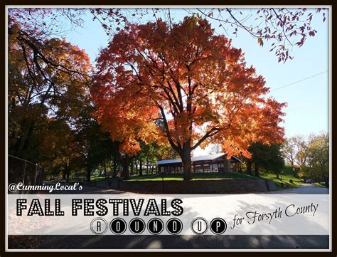 Fall Festivals In Cumming Ga And Forsyth County