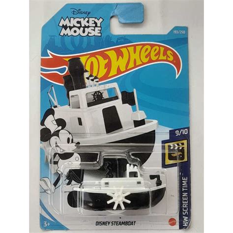 Disney Steamboat Mickey Hot Wheels Shopee Brasil