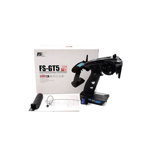 FlySky FS-GT5 FS GT5 2.4G 6CH RC Transmitter Remote Controller with FS ...