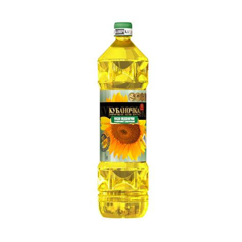 Масло подсолнечное нерафинированное «Кубаночка», 1 л — Магазин «Калинка»