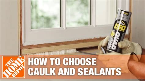 How To Choose Caulk And Sealants Youtube