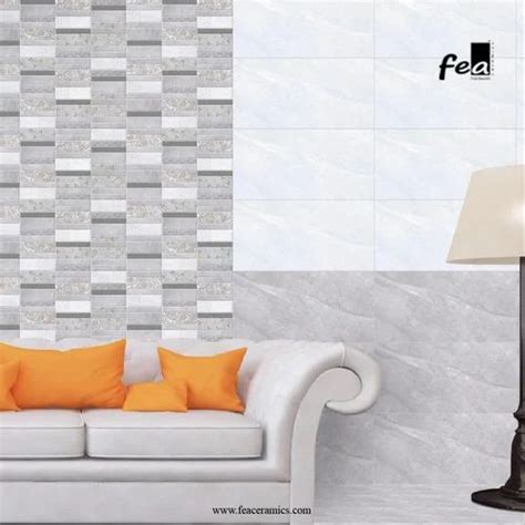 Glossy Fea Ceramic Tile 300x600mm Size 1x2 Feet At 200 Box In Morbi