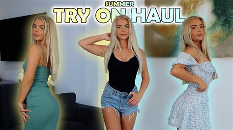 Summer Outfits HOT Try On Haul YouTube