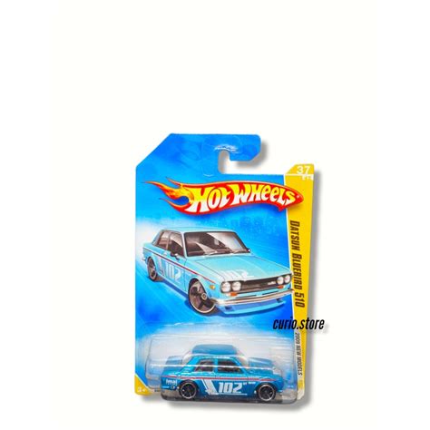 Hot Wheels Datsun Bluebird Blue Jdm Rare Shopee Malaysia