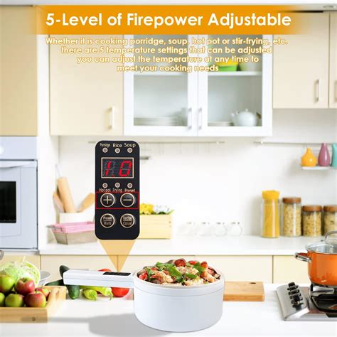 Electric Hot Pot Cooker Steamer Smart Home Devices