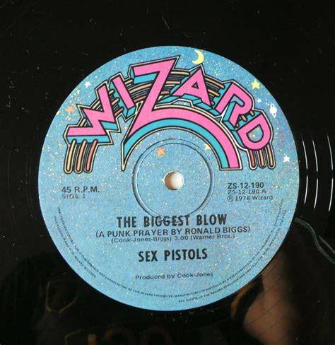 Popsike SEX PISTOLS MY WAY BIGGEST BLOW WIZARD AUSTRALIAN 1978 EX EX FREE POST Auction