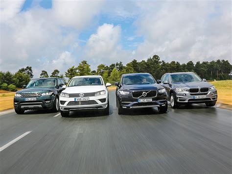 Volvo XC90 2015 Vs BMW X5 Range Rover Sport VW Touareg