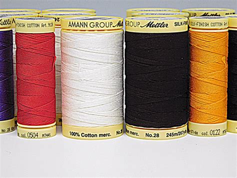 The Thread Exchange Inc Mettler Silk Finish Cotton Thread Buying Guide