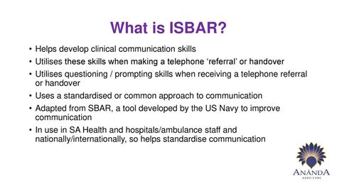 Isbar Video Example Of Good Communication Using Isbar Off