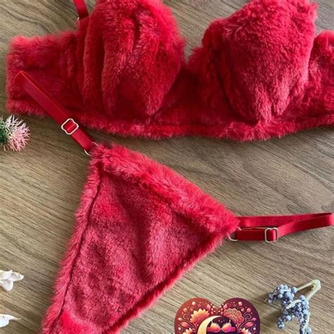 Furry Lingerie Etsy