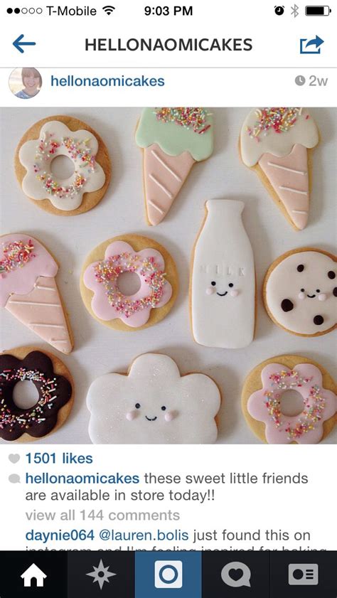 Pin By Amanda Nado On Pretty Bake Sugar Cookies Cute Cookies