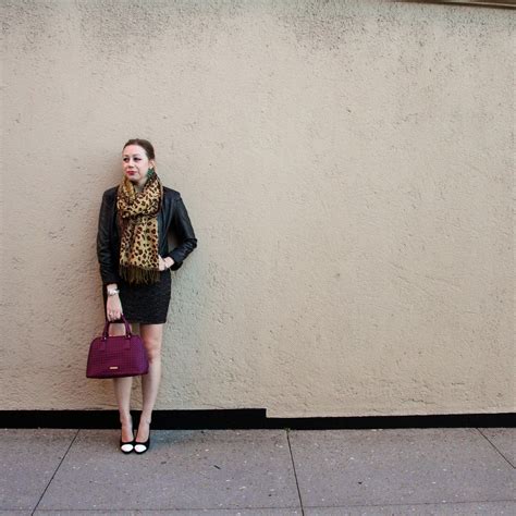 Cupcakes & Couture: What I Wore: Leopard & Berry