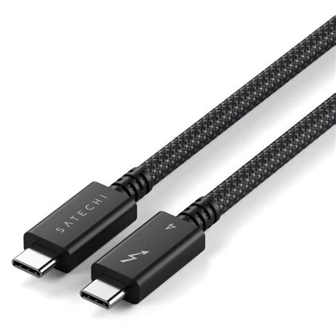 Кабель Thunderbolt 4 - Thunderbolt 4, 1м, Satechi ST-YTB100K: купить в ...