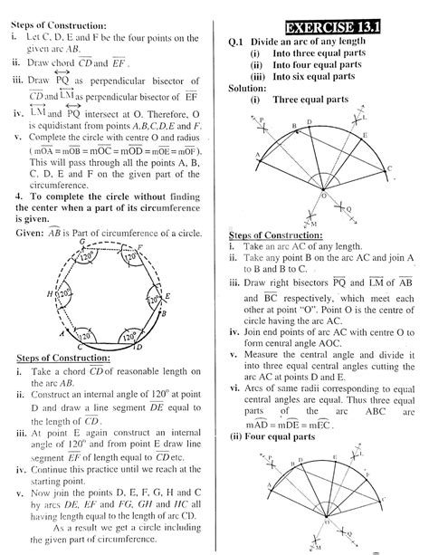 SOLUTION: Practical geometry circles - Studypool