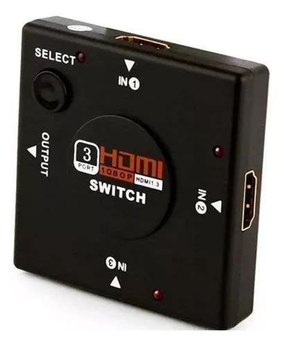 Chaveador Seletor Switch Hub Hdmi X Divisor Portas P Mercadolivre