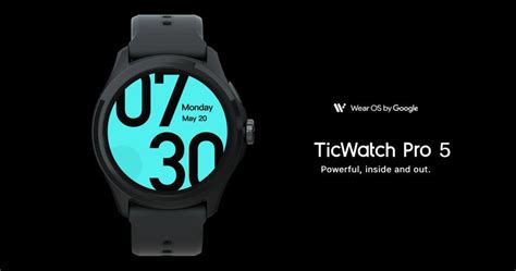 TicWatch Pro 5: the world's first smartwatch with a Snapdragon W5+ Gen ...