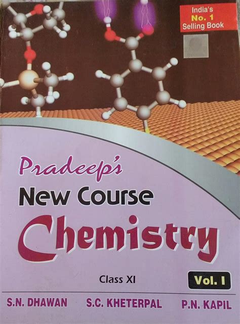 Pradeep New Course Chemistry Class 12 Vol 1 And Vol 2 Books