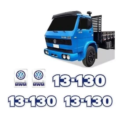 Kit Adesivos 13 130 Emblemas Caminhão Mwm Volkswagen MercadoLivre