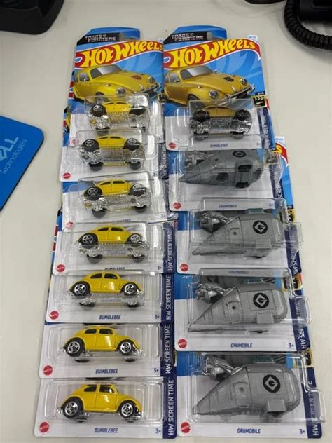 Hot Wheels Lote Fusca Transformers e Grumobile Hobbies e coleções Grajaú Rio de Janeiro