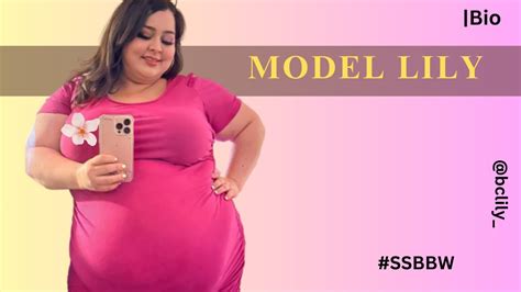 BBW Curves By Lily Cupcakes Body Positive Plussize Fashion Models Biography Curvy Figure US