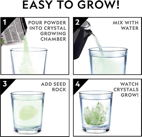 Научный STEM набор Большой светящийся кристалл от NATIONAL GEOGRAPHIC ...