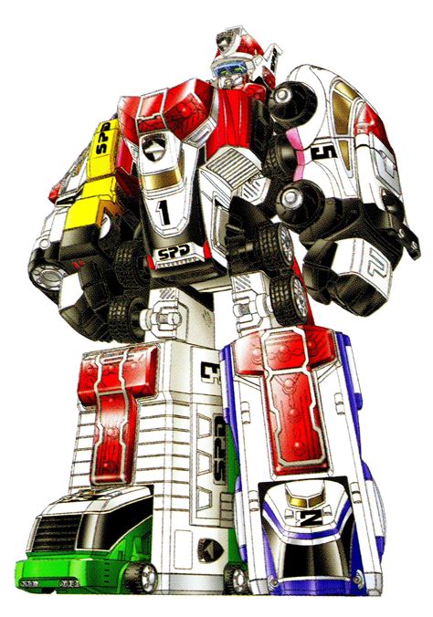 Power Rangers Spd Megazord By Mechagodzilla2004 On Deviantart