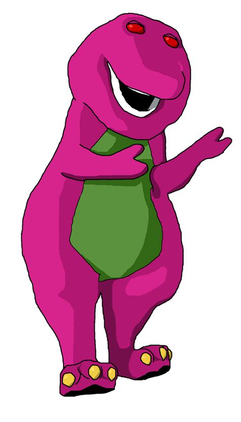 Cel-Shaded Evil Barney by caseycole11 on DeviantArt