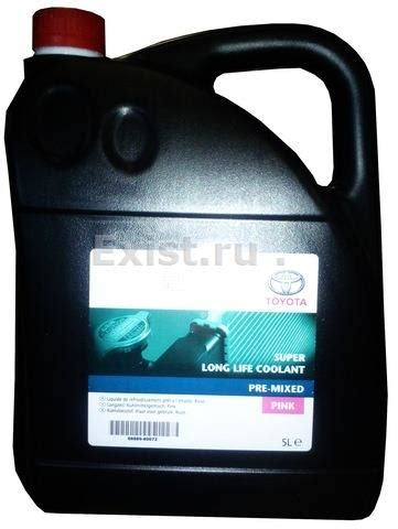 Жидкость охлаждающая 5л. "Super Long Life Coolant", розовая Toyota ...