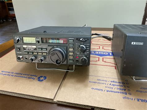 Icom IC 730 HF Transceiver With Icom IC PS15 Power Supply SP 6 Speaker