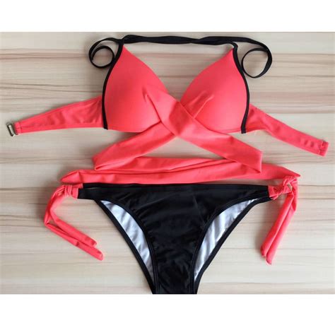 IDALL Bikini Sets Bathing Suit Push Up Padded Bra Swimsuit Bathing Women Bikini Set Swimwear