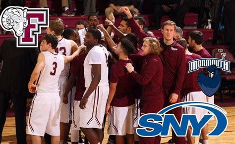 Fordham Basketball Hosts Monmouth On Wednesday At Pm On Sny