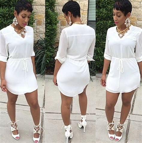 White Casual Dress Ideas