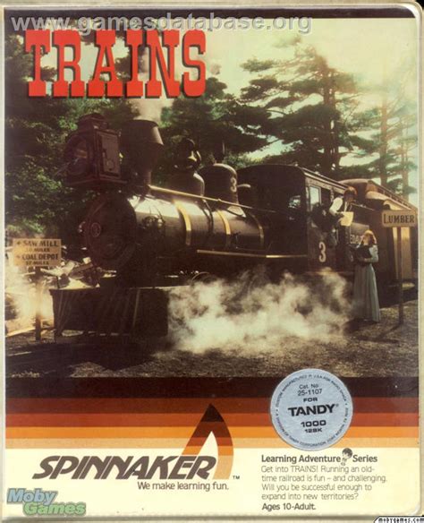 Trains Microsoft Dos Artwork Box