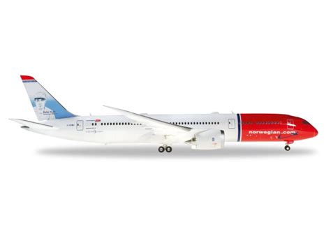 Boeing 787 9 Norwegian Babe Ruth G CKMU Herpa 1 200 Airmail Flugzeugmodelle GmbH