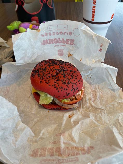 Burger Kings Spider Verse Burger We Ate It So You Dont Have To