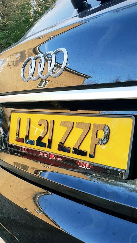 4d Acrylic Black Number Plate 3mm Thick 100 Road Legal And Mot