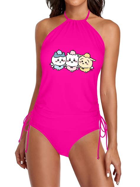 Chiikawa Women S Separate Swimsuit Bikini And Swimming Trunks Set A Sexy And Soft All In One