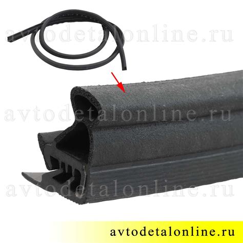 Уплотнитель задней двери Патриот УАЗ 3163-6207018 для пассажиров (не ...