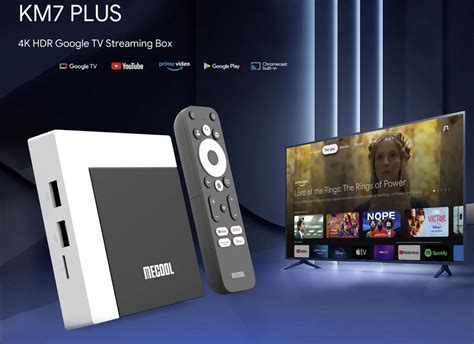 MECOOL KM7 PLUS Google TV 4K Streaming Box disponible por $ 67