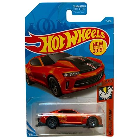 Hot Wheels Toys Hot Wheels Chevy Copo Camaro Ss Muscle Mania Orange Nip