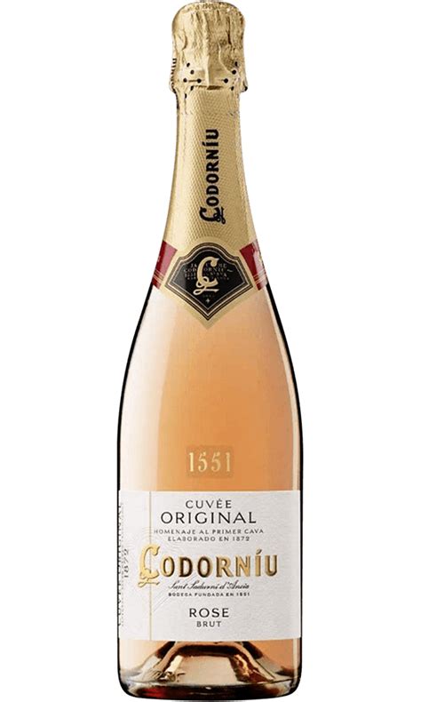 Codorniu Cuvée Original Rose Brut 75cl 1898 Drinks Boutique