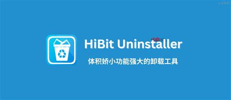 Hibit Uninstaller 319mb，体积娇小功能强大的卸载工具 Windows 小众软件